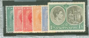 St. Kitts-Nevis #79-81/83/86v