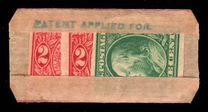 US # 1 343,371 TYPE 2-1 AUTOMATIC VENDING POCKET MINT OG NH CV $1,000 LOT #9178