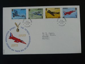 aviation Royal Air Force FDC Jersey 1975