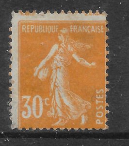 FRANCE SG343 1907 30c ORANGE MTD MINT