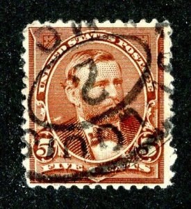 152 US  1894 Scott# 255 used cat. $9.00 ( Offers welcome )