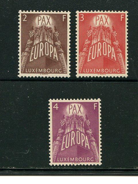 Luxembourg #329-31   Mint XF NH