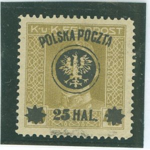 Poland #34 Mint (NH) Single