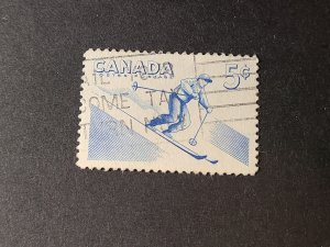 CA S#368 U-VF $0.05 03/07/1957 = Recreation Sports - Skiing
