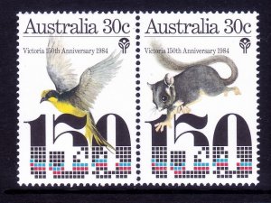 Australia 941a (940-41) MNH 1984 Settlement of Victoria Sesquicentenary Pair