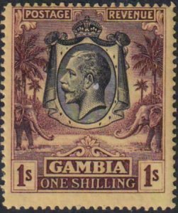 Gambia 1929 SC 113a NH