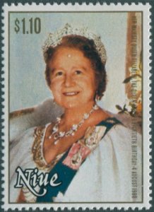 Niue 1980 SG364 $1.10 Queen Mother MNH