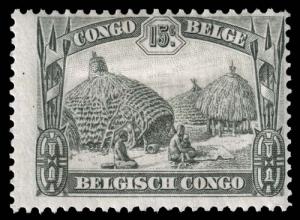 Belgian Congo - Scott 140 - Mint-Hinged