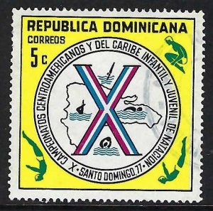 Dominican Republic 781 VFU T411-5