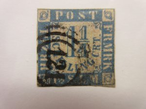 German States SCHLESWIG-HOLSTEIN Scott 18 USED Lot11 Cat $20