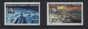 Australian Ant.Terr.- Scott L19 & L20 -1971- MNH - Treaty Set of 2 Stamps