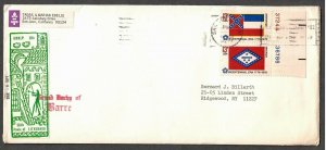 Grand Duchy of Barre Local Post Cover to Ridgewood NY PM 3/11/77 - I Combine S/H