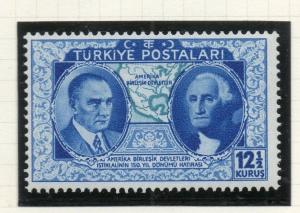 Turkey 1939 Early Issue Fine Mint Hinged 12.5k. NW-05170