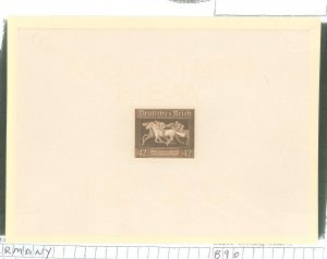 Germany #B90 Mint (NH) Souvenir Sheet (Horse)