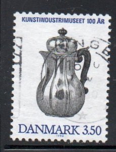 Denmark Sc 911 1990 Art Museum Anniversary  stamp used