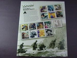 U.S.#3186-MNH-- PANE OF 15 STAMPS-CELEBRATE THE CENTURY THE 1940'S----1999