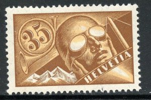 Switzerland # C6, Mint Hinge.