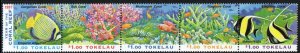 Tokelau Stamp 247-251  - Year of the Coral Reef