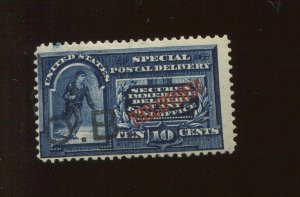 Philippines E1 Var BLACK O.B. Official Business Special Delivery Stamp