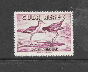 BIRDS - CUBA #C145 JACANA MNH