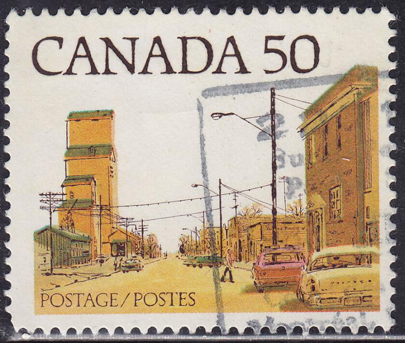 Canada 723a Prairie Street Scene 50¢ 1978