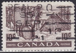 Canada 301 Drying Animal Hides 1950