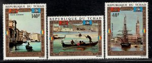 CHAD SC# C127-29 FVF/MNH