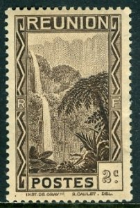 France, Reunion; 1933: Sc. # 127: MINT Gumless Single Stamp