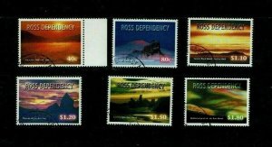 Ross Dependency: 1999, Night Skies, Fine Used (cto) set.