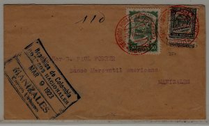 Colombia airmail cover Scadta 5.3.23 signed Spalink