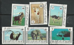 Mauritania |  Scott # 383 - 388 - Used