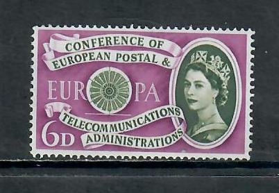 G.B 1960 COMMEMORATIVES  SET POSTAL TELECOMMUNICATIONS CONF M NH h 081220