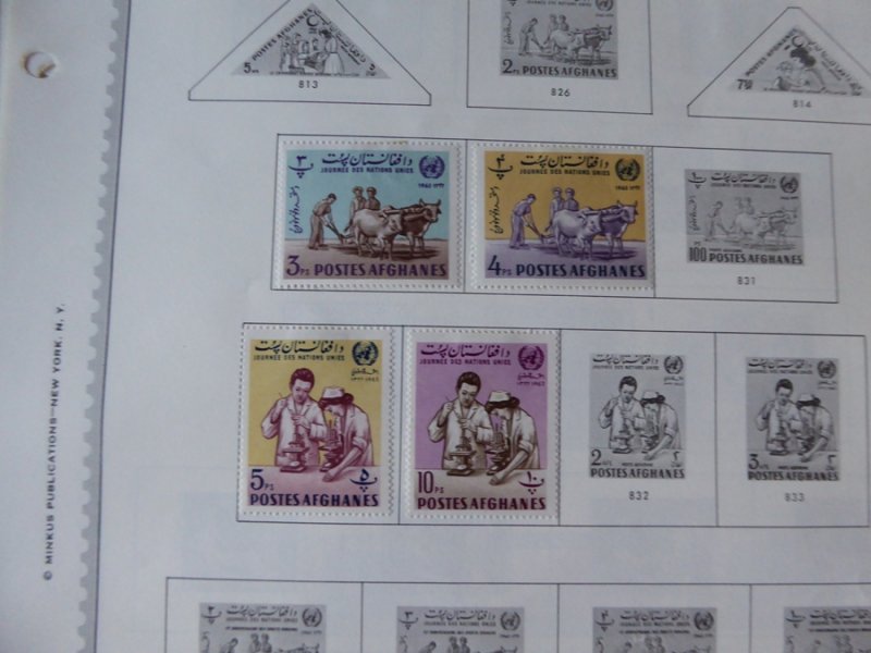 New Caledonia 1892-1984 Stamp Collection on Scott Intl Album Pages