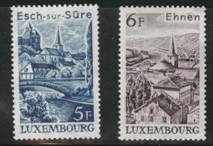 Luxembourg Scott 599-600 MNH** 1977  set