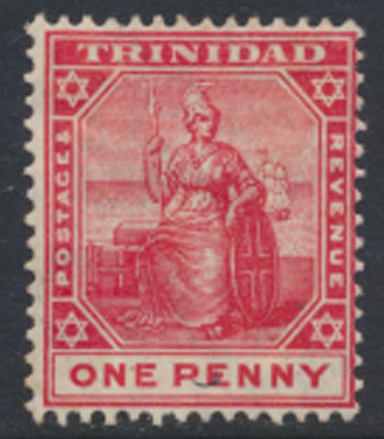 Trinidad SG 135 MLH  Black/ red  SC# 103 - see details & scans 