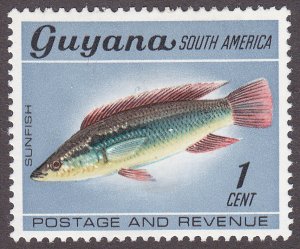 Guyana 39  Pike Cichlid 1968