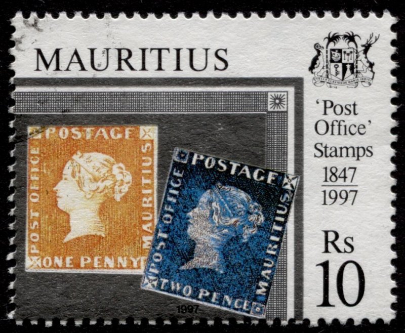 Mauritius #849  First Postage Stamp Used CV$4.50