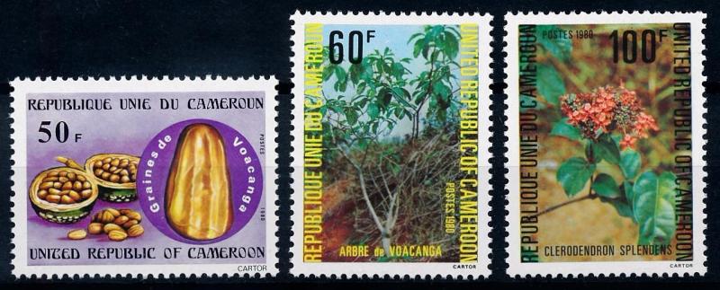 [66549] Cameroon Cameroun 1980 Flora Medicinal Plants  MNH