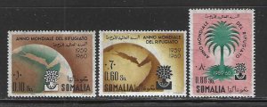 Somalia 239-241 Mint SCV $.75