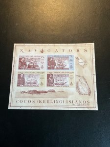 Stamps Cocos Islands Scott #221a never hinged