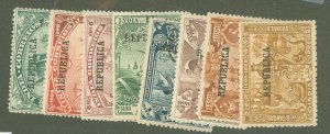 Portuguese India #290-297 Unused Single (Complete Set)