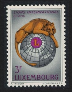 Luxembourg Lion Lions Intl 1967 MNH SG#800