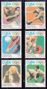 Cuba Scott #2717-2722 MNH