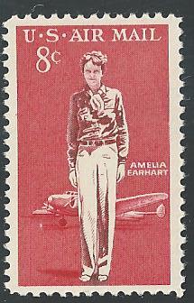 US Cat # C68, Amelia Earhart, MNH