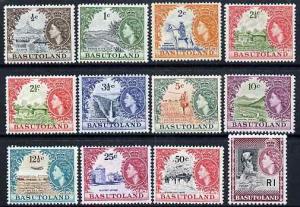 Basutoland 1961 Decimal definitive set complete plus 2.5c...