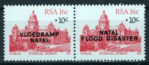 South Africa B12 MNH Semi-Postal Pairs Surcharge Architecture ZAYIX 0424S0177M