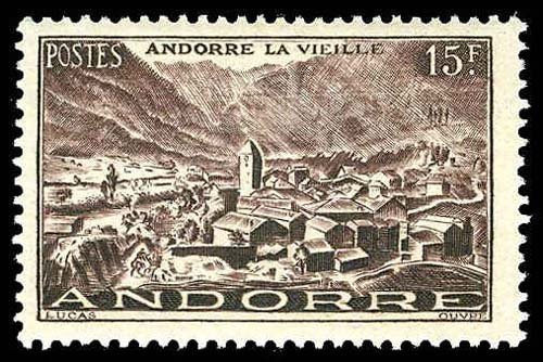 FRENCH ANDORRA 121  Mint (ID # 77316)