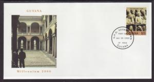Guyana Millennium 1999 U/A FDC BIN