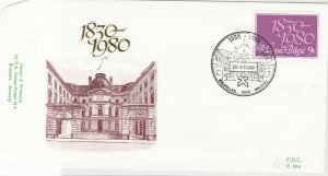 Belgium F.D.C stamps cover 1980 Brussels Anniversary  ref R 16258