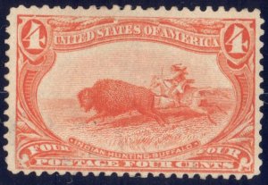 1898 4c MINT/OG/NH  orange Trans Mississippi Expo SC287